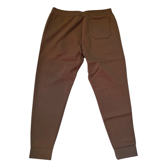 POLO RALPH LAUREN Double Knit Tech Fleece Jogger Sweatsuit Brown - Picture 10 of 12